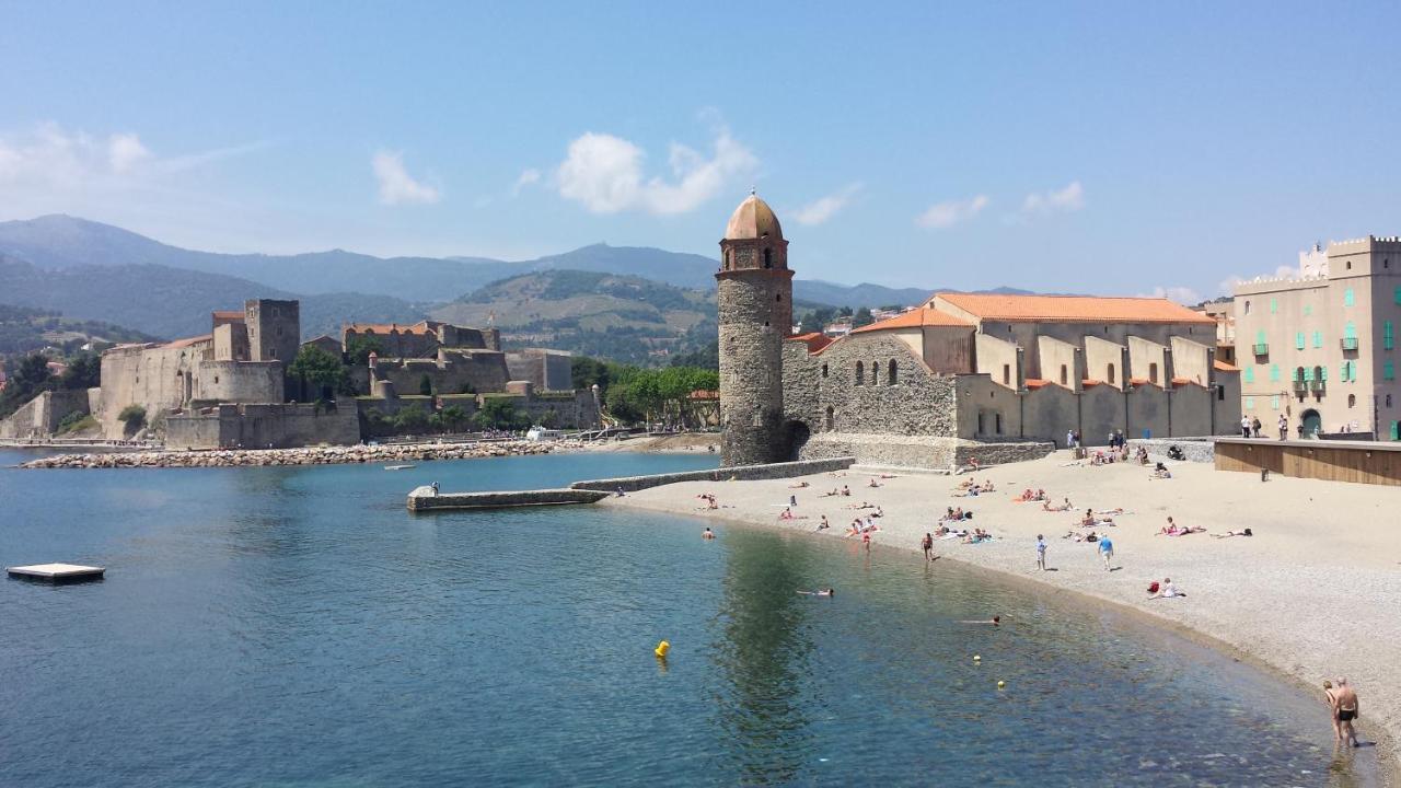 4Sap7 Appartement Avec Belle Terrasse Collioure Ruang foto